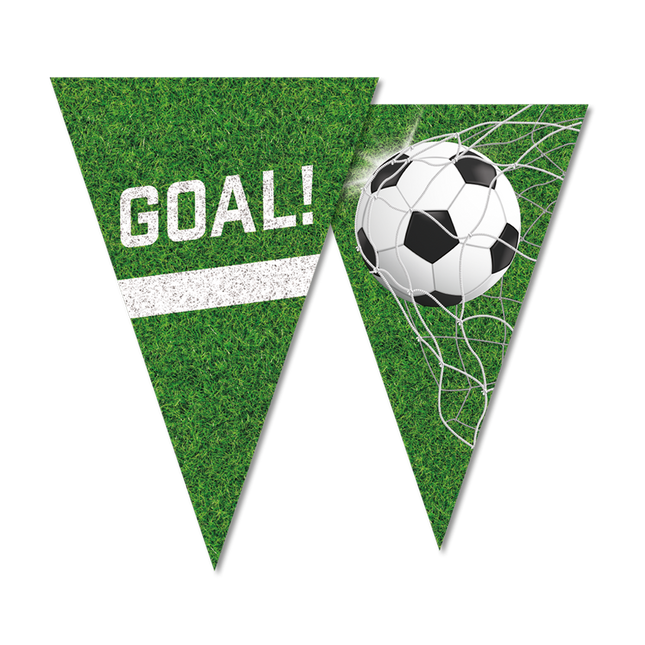 Feestbazaar Vlaggenlijn Voetbal Goal 10m