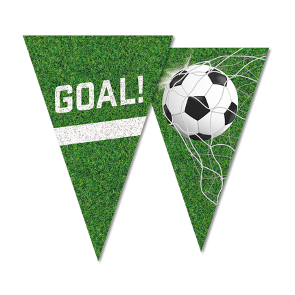 Feestbazaar Vlaggenlijn Voetbal Goal 10m