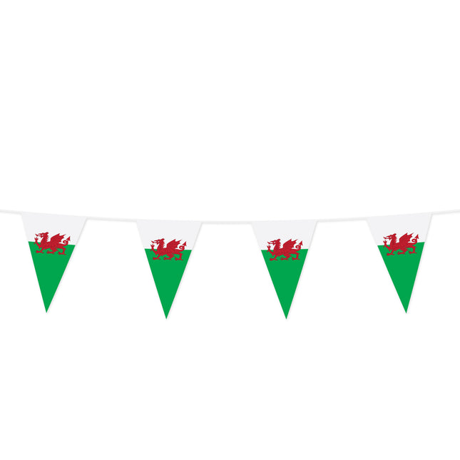 Feestbazaar Vlaggenlijn Wales (10m)
