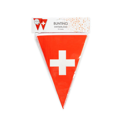 Feestbazaar Vlaggenlijn Zwitserland (10m)