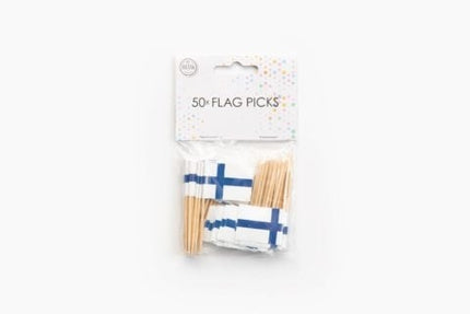 Feestbazaar Vlaggenprikkers Finland (50st)