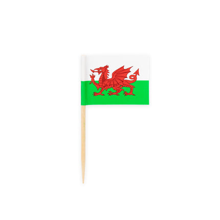 Feestbazaar Vlaggenprikkers Wales (50st)