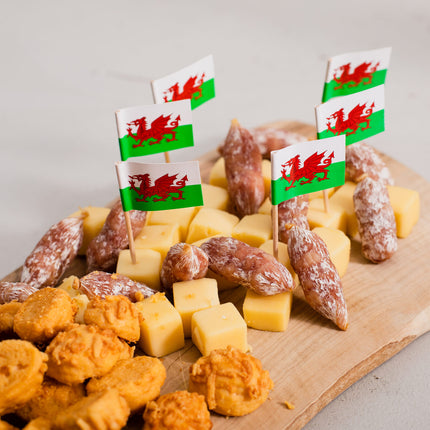 Feestbazaar Vlaggenprikkers Wales (50st)
