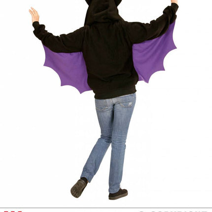 Feestbazaar Vleermuis hoodie vest