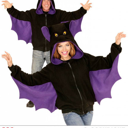 Feestbazaar Vleermuis hoodie vest