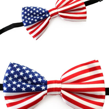 Feestbazaar Vlinderstrik Satijn Amerika USA