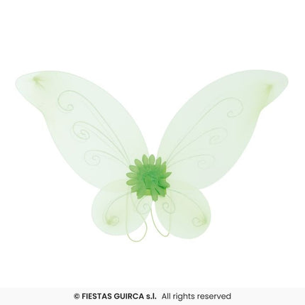 Feestbazaar Vlindervleugels Groen (40x45cm)
