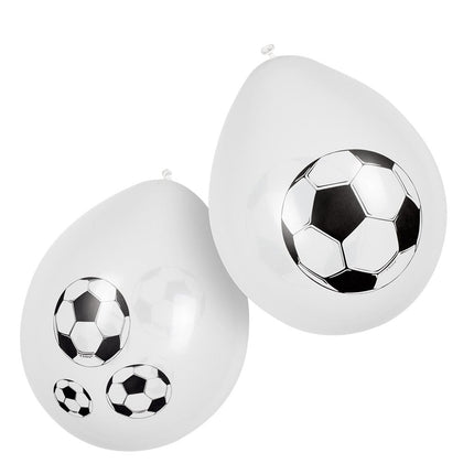 Feestbazaar Voetbal Ballonnen 25cm (6st)