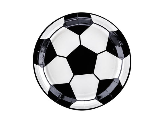 Feestbazaar Voetbal gebaksborden (6st)