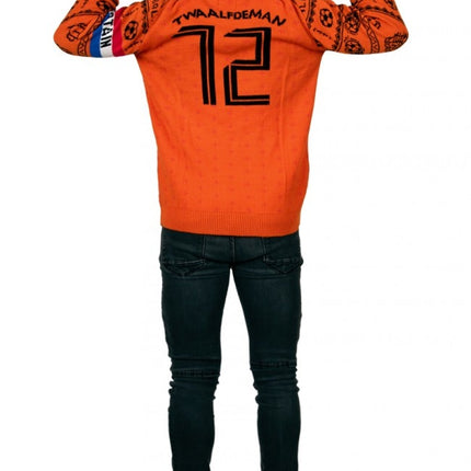Feestbazaar Voetbal Trui Oranje Twaalfde Man