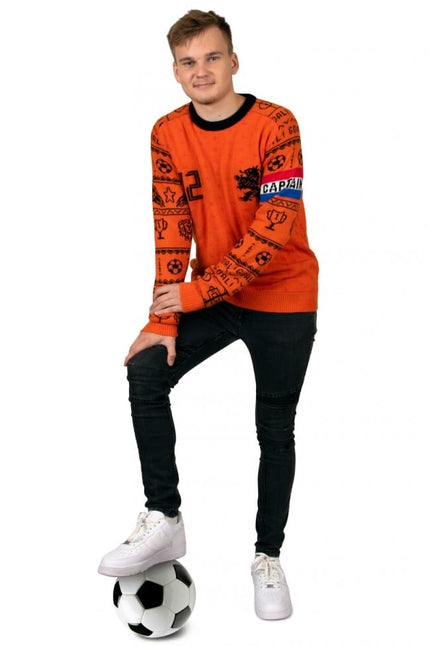 Feestbazaar Voetbal Trui Oranje Twaalfde Man