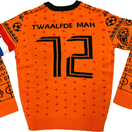 Feestbazaar Voetbal Trui Oranje Twaalfde Man