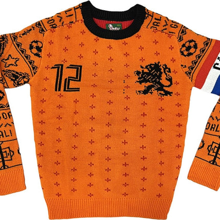 Feestbazaar Voetbal Trui Oranje Twaalfde Man