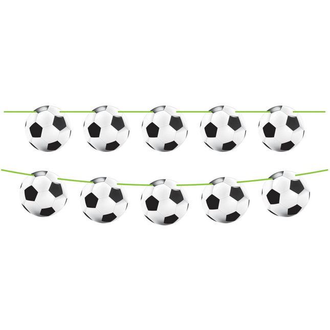 Feestbazaar Voetbal Vlaggenlijn (10m)
