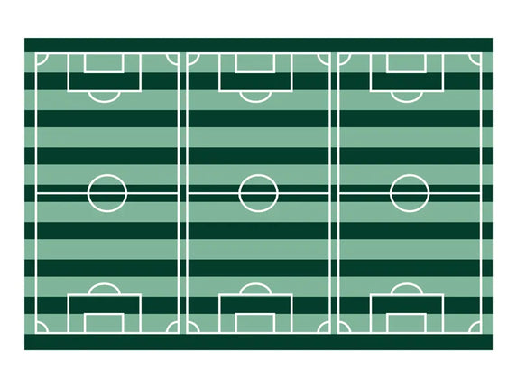 Feestbazaar Voetbalveld Tafelkleed 120x180cm