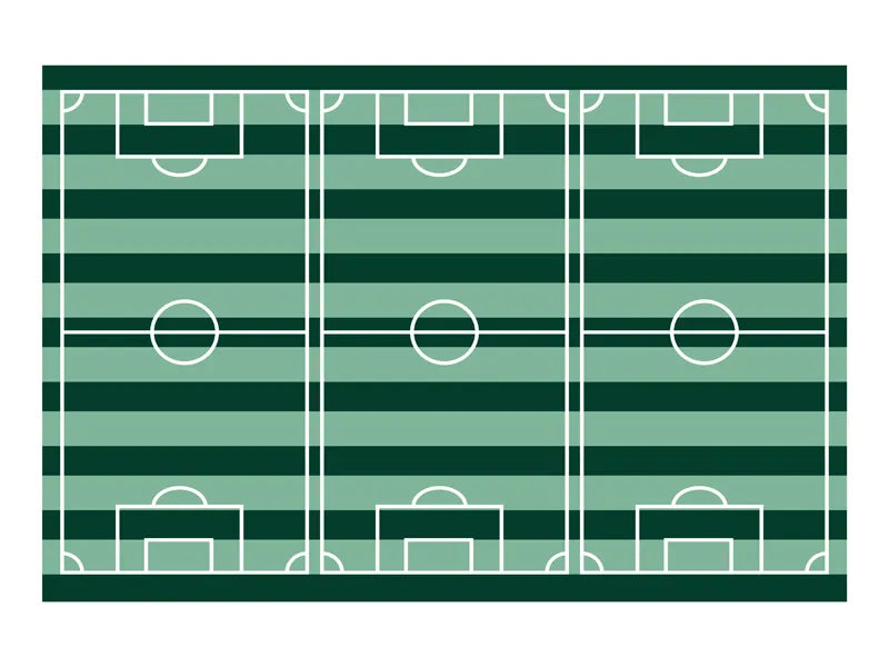 Feestbazaar Voetbalveld Tafelkleed 120x180cm