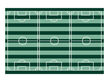 Feestbazaar Voetbalveld Tafelkleed 120x180cm