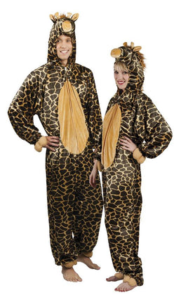 Feestbazaar Volwassenenkostuum Giraffe pluche