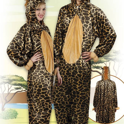 Feestbazaar Volwassenenkostuum Giraffe pluche