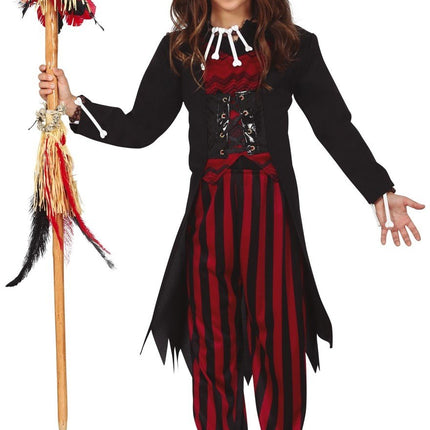 Feestbazaar Voodoo Queen Kostuum Kind