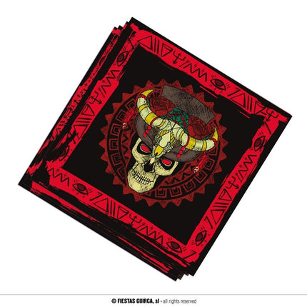 Feestbazaar Voodoo Servetten (20st)