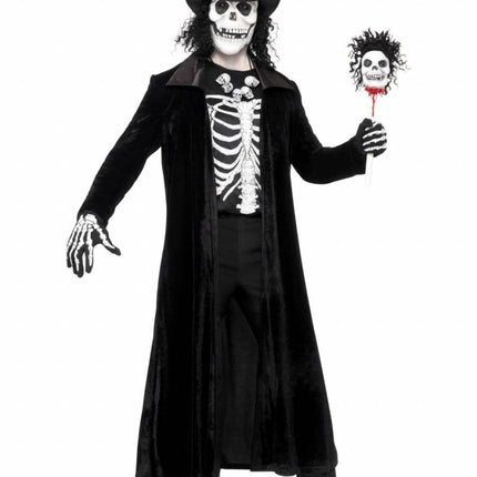 Feestbazaar Voodoo Skelet kostuum man