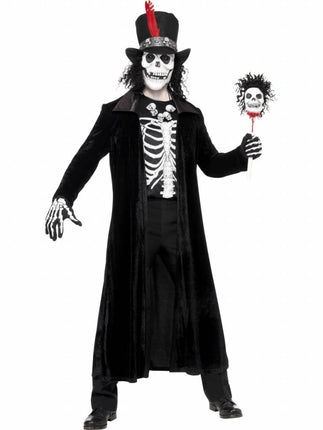 Feestbazaar Voodoo Skelet kostuum man