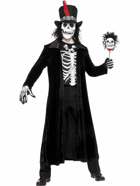 Feestbazaar Voodoo Skelet kostuum man