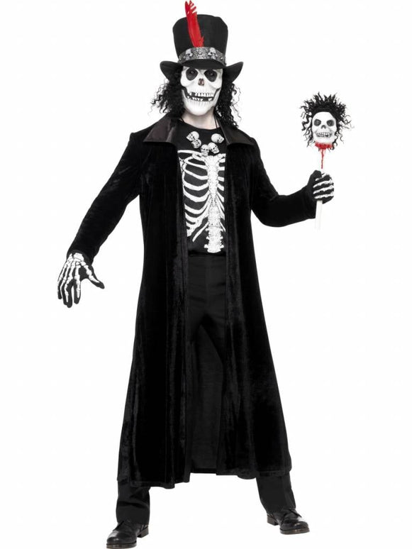 Feestbazaar Voodoo Skelet kostuum man