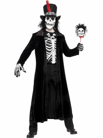 Feestbazaar Voodoo Skelet kostuum man
