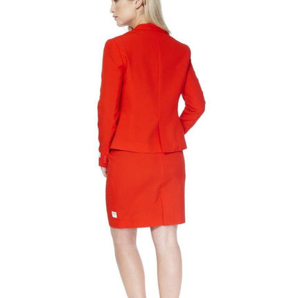 Feestbazaar Vrouwen kostuum Red Ruby