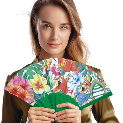 Feestbazaar Waaier Hawaii Flowers