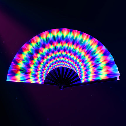 Feestbazaar Waaier Rave Rush XL 64cm