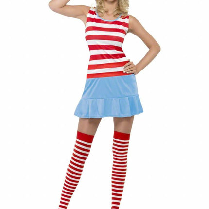 Feestbazaar Waar is Wally cutie kostuum