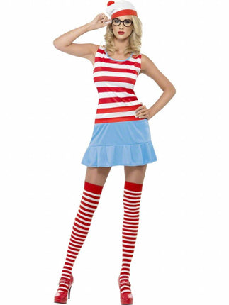 Feestbazaar Waar is Wally cutie kostuum