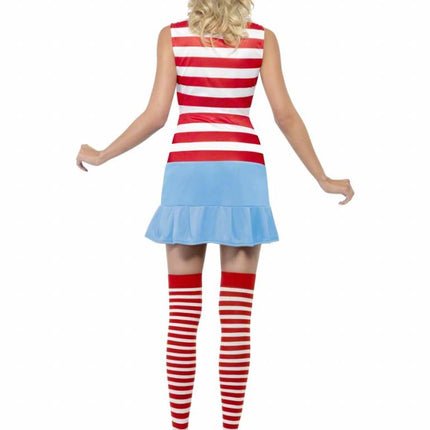 Feestbazaar Waar is Wally cutie kostuum