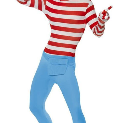 Feestbazaar Waar is Wally second skin pak