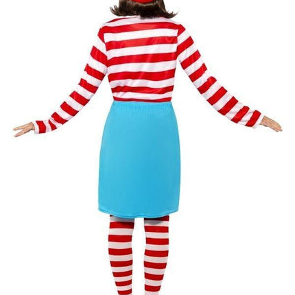 Feestbazaar Waar is Wally Wenda kostuum vrouw