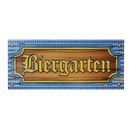 Feestbazaar Wanddecoratie Biergarten Oktoberfest (2st)