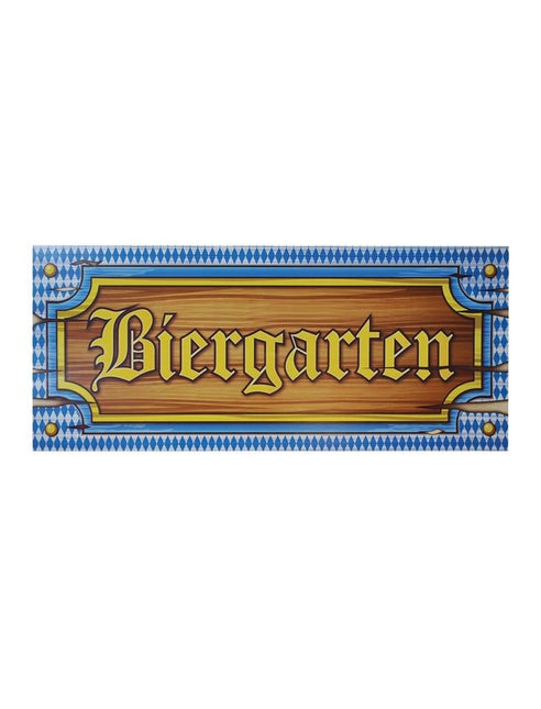 Feestbazaar Wanddecoratie Biergarten Oktoberfest (2st)