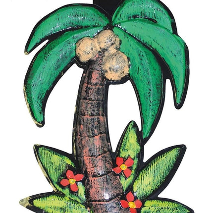 Feestbazaar Wanddecoratie Tropische Palmboom