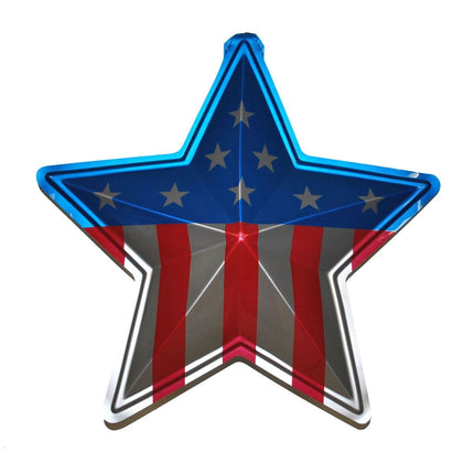 Feestbazaar Wanddecoratie USA Ster