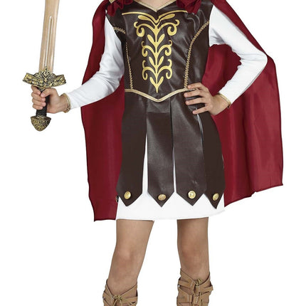 Feestbazaar Warrior Kostuum Met Cape Kind