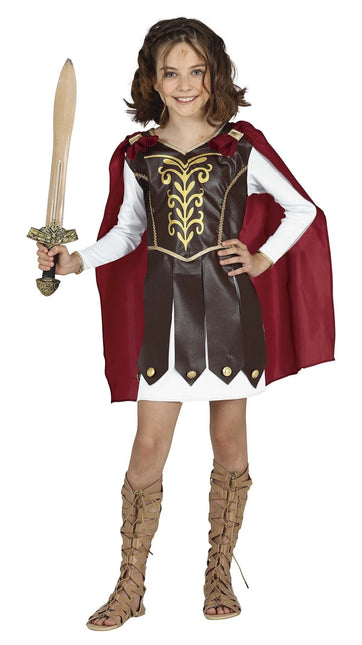 Feestbazaar Warrior Kostuum Met Cape Kind