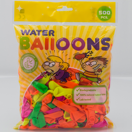 Feestbazaar Waterballonnen 500 stuks