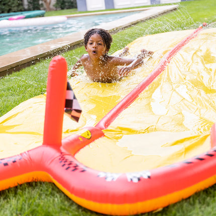 Feestbazaar Waterglijbaan Dubbel Racing