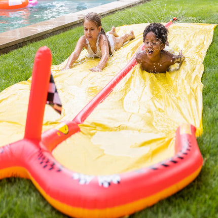 Feestbazaar Waterglijbaan Dubbel Racing