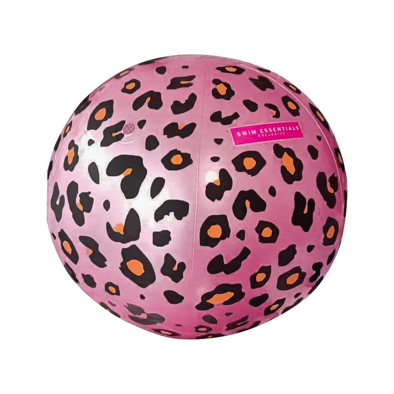 Feestbazaar Watersproeier Bal Panterprint Rosé Goud