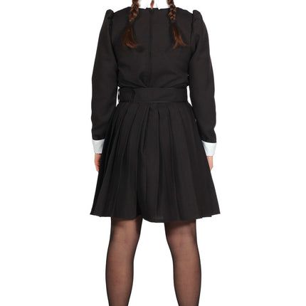 Feestbazaar Wednesday Kostuum Addams Family Vrouw