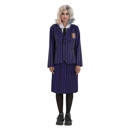 Feestbazaar Wednesday © School Uniform Dames Zwart/Violet